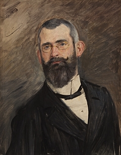 Portraitstudie Dr. Carl Bachem, Jurist by William Pape