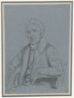 Portret van een onbekende man by Charles Howard Hodges
