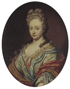 Portret van Hester Catharina Werumeus by Hermannus Collenius