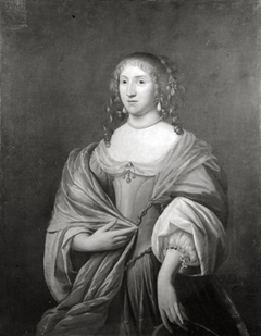 Portret van Maria Ruysch (1638-1688), echtgenote van Jacob Godin by Steven van Duyven