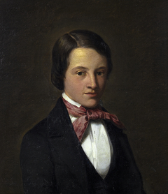 Portret van S.E. Stratingh op 15 jarige leeftijd (?) by Cornelis Bernardus Buijs