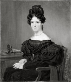 Portret van Susanna Jacoba Martens (1799-1860), echtgenote van Jacob Cobstantijn Martens van Sevenhoven