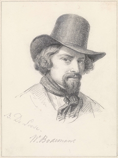 Portret van Willem Bodeman by Basile de Loose
