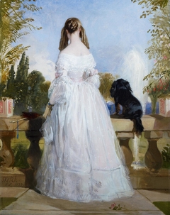 Princess Victoire of Saxe-Coburg-Gotha (1822-57) by Edwin Landseer
