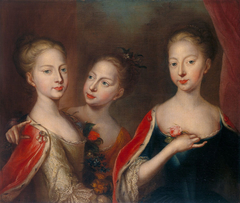 Princesses Anne, Amelia and Caroline by Martin Maingaud