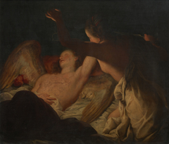 Psyche Discovering the Sleeping Cupid