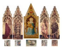 Quaratesi Polyptych by Gentile da Fabriano