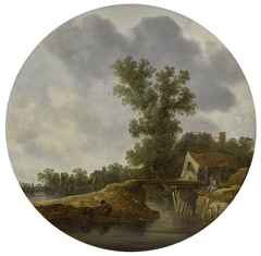 River Landscape (circular)