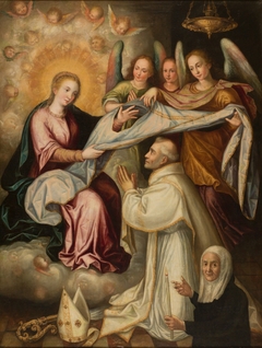 Saint Ildefonso receiving the Chasuble by Juan Sánchez Cotán