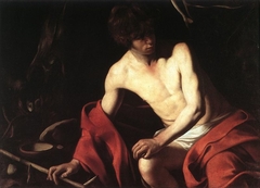 Saint John the Baptist by Caravaggio