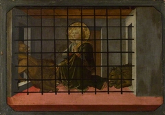 Saint Mamas in Prison thrown to the Lions by Filippo Lippi