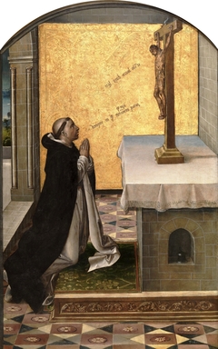 Saint Peter the Martyr praying