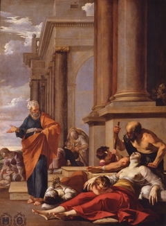 Saint Pierre guérissant les malades