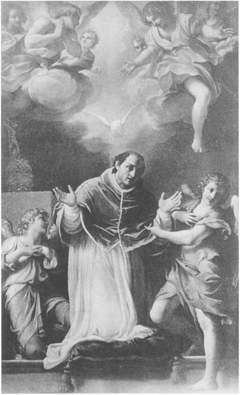 San Gregorio in preghiera by Annibale Carracci