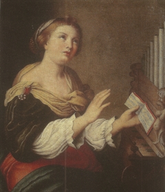 Santa Cecilia by Giovanni Battista Salvi da Sassoferrato