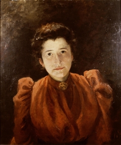 Self-portrait by Carolina Anna Teixeira de Mattos