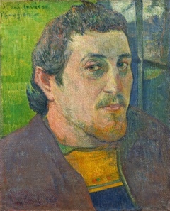 Self-Portrait Dedicated to Carriere by Paul Gauguin