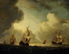 Shipping offshore in a Squall by Anonymous