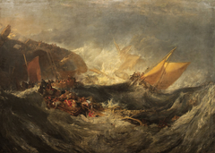Shipwreck of the Minotaur by J. M. W. Turner