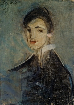 Singer in Black by Helene Schjerfbeck