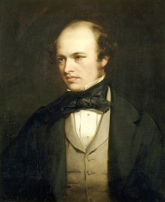 Sir Arthur Hallam Elton, 7th Bt MP (1818-1883) by William Gush