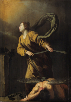 St. Juliana of Nicomedia defeats the devil