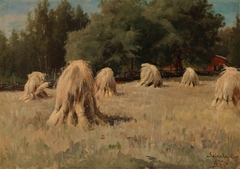 Stacks of Rye by Hjalmar Munsterhjelm