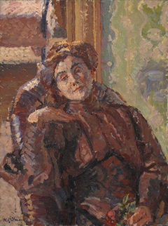 Stanislawa Bevan (née de Karlowska) by Harold Gilman