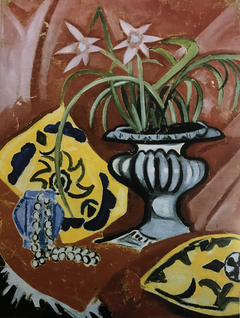 Still-life. Vase by Olga Rozanova