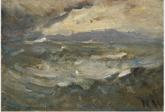 Storm Cloud over the Sea by Nathaniel Hone the Younger