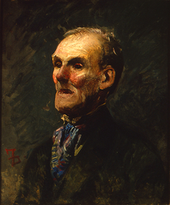 Study of an Old Man by Frank Duveneck