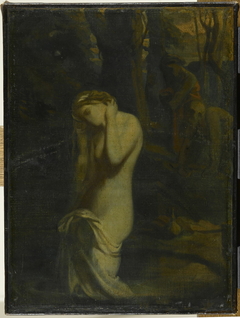 Suzanne au bain by Théodore Chassériau