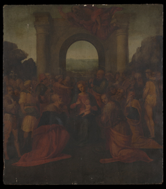 The Adoration of the Magi by Anonymous