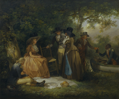 The Anglers' Repast by George Morland