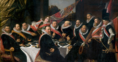 The Banquet of the Officers of the St George Militia Company in 1616