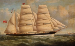 The barque 'Minero' by William Ball Spencer
