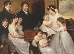 The Bridges Family by John Constable