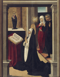 The Calling of Saint Catherine of Sienna by Pedro Romana