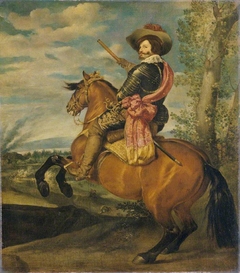 The Conde Duque de Olivares on a Chestnut Horse by Diego Velázquez