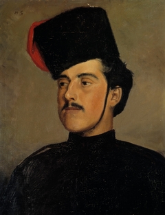The Cossack (The Beautiful Cossack) by Helene Schjerfbeck