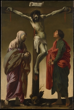 The Crucifixion with the Virgin and St John by Hendrick ter Brugghen