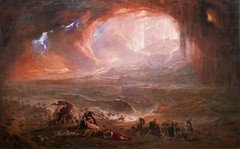 The Destruction of Pompeii and Herculaneum by John Martin
