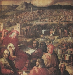 The enlargement of the city of Florence by Stradanus