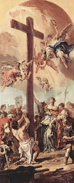 The Exaltation of the True Cross by Sebastiano Ricci