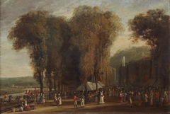 The Garden of St Cloud, Sunday, 10th September, 1815 by Amelia Long