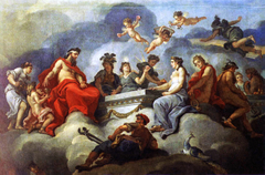 The Induction of Ganymede in Olympus.