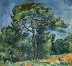 The Large Pine by Paul Cézanne