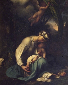 The Madonna and Child with White Rabbit (La zingarella) (after Correggio)