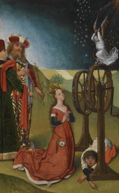 The Martyrdom of Saint Catharine by an anonymous Lower Rhenish master