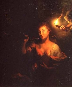 The Muse Clio by Godfried Schalcken